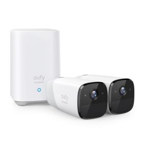 EUFY SECURITY CAM 2 PRO 2K CORE SECURITY KIT 2 PACK PLUS HOMEBASE 2